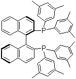 structure of CAS# 137219-86-4, (R)-(+)-2,2'-Bis[di(3,5-xylyl)phosphino]-1,1'-binaphthyl;(R)-(+)-2,2'-Bis[bis(3,5-dimethylphenyl)phosphino]-1,1'-binaphthyl; (R)-(+)-3,5-Xylyl-BINAP; Xylbinap; (R)-3,5-Xylyl-BINAP; (R)-3,5-Xyl-BINAP; (R)-DM-BINAP