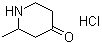 2-Methyl-4-piperidinone hydrochloride molecular structure (CAS 13729-77-6)