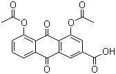 Diacerein molecular structure (CAS 13739-02-1)