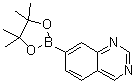 7-(4,4,5,5-Tetramethyl-1,3,2-dioxaborolan-2-yl)quinazoline molecular structure (CAS 1375108-46-5)