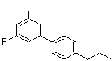 structure of CAS# 137528-87-1, 4-Propyl-3',5'-difluorobiphenyl