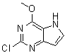 2-Chloro-4-methoxy-5H-pyrrolo[3,2-d]pyrimidine molecular structure (CAS 1375301-68-0)