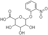 structure of CAS# 137629-36-8, 2-Nitrophenyl beta-D-glucuronide