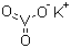 structure of CAS# 13769-43-2, Potassium metavanadate