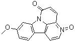 9-Methoxy-6H-indolo[3,2,1-de][1,5]naphthyridin-6-one 3-oxide molecular structure (CAS 137739-74-3)