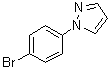 1-(4'-Bromophenyl)-1H-pyrazole molecular structure (CAS 13788-92-6)