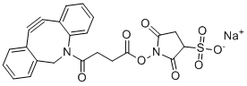 Sulf-DBCO-NHS ester molecular structure (CAS 1379761-19-9)