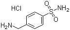 structure of CAS# 138-37-4, Mafenide hydrochloride;4-Aminomethylbenzenesulfonamide hydrochloride