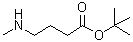 4-(Methylamino)butanoic acid 1,1-dimethylethyl ester molecular structure (CAS 138007-25-7)