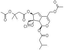 structure of CAS# 1380399-57-4, Chlorovaltrate M;Valeriandoid B
