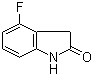structure of CAS# 138343-94-9, 4-Fluoroindoline-2-one;4-Fluoro-1,3-dihydro-2H-indol-2-one