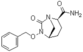 (2R,5S)-6-(Benzyloxy)-7-oxo-1,6-diazabicyclo[3.2.1]octane-2-carboxamide molecular structure (CAS 1383814-72-9)