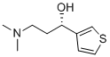 structure of CAS# 1384080-56-1, Duloxetine Impurity 26;(S)-3-(Dimethylamino)-1-(thiophen-3-yl)propan-1-ol