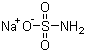 结构式 CAS# 13845-18-6, 氨基磺酸钠