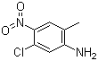 结构式 CAS# 13852-51-2, 2-甲基-4-硝基-5-氯苯胺