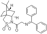 (-)-N-(Diphenylmethylene)glycinyl-(2R)-bornane-10,2-sultam molecular structure (CAS 138566-17-3)