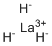 Lanthanum trihydride molecular structure (CAS 13864-01-2)