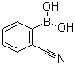 structure of CAS# 138642-62-3, 2-Cyanophenylboronic acid