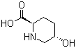 (2R,5S)-5-Hydroxy-2-piperidinecarboxylic acid molecular structure (CAS 138662-60-9)
