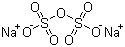 Sodium pyrosulfate molecular structure (CAS 13870-29-6)