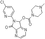 Eszopiclone molecular structure (CAS 138729-47-2)