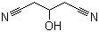 structure of CAS# 13880-89-2, 3-Hydroxyglutaronitrile