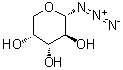 alpha-D-Arabinopyranosyl azide molecular structure (CAS 138892-04-3)