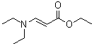 Ethyl (E)-3-(diethylamino)acrylate molecular structure (CAS 13894-28-5)