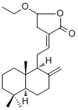 Coronarin D ethyl ether molecular structure (CAS 138965-89-6)