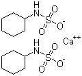 结构式 CAS# 139-06-0, 环己基氨基磺酸钙
