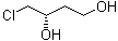 (S)-4-氯-1,3-丁二醇分子结构 (CAS 139013-68-6)