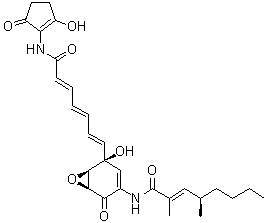 Manumycin B molecular structure (CAS 139023-58-8)