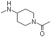 1-Acetyl-4-(methylamino)piperidine molecular structure (CAS 139062-96-7)