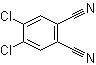 4,5-二氰基-1,2-二氯苯分子结构 (CAS 139152-08-2)