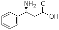 结构式 CAS# 13921-90-9, (R)-3-氨基-3-苯基丙酸