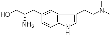 (betaS)-beta-Amino-3-[2-(dimethylamino)ethyl]-1H-indole-5-propanol molecular structure (CAS 139264-69-0)