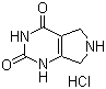 6,7-Dihydro-1H-pyrrolo[3,4-d]pyrimidine-2,4(3H,5H)-dione hydrochloride molecular structure (CAS 13931-24-3)
