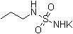 结构式 CAS# 1393813-41-6, N-丙基硫酰二胺钾盐