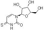 4-Thiouridine molecular structure (CAS 13957-31-8)