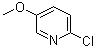 structure of CAS# 139585-48-1, 2-Chloro-5-methoxypyridine