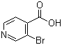 3-Bromoisonicotinic acid molecular structure (CAS 13959-02-9)