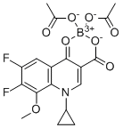 结构式 CAS# 139693-52-0, 莫昔沙星硼络合物杂质