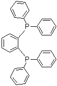 structure of CAS# 13991-08-7, 1,2-Bis(diphenylphosphino)benzene;(2-diphenylphosphanylphenyl)-diphenylphosphane