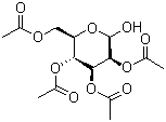2,3,4,6-Tetra-O-acetyl-D-mannopyranose molecular structure (CAS 140147-37-1)