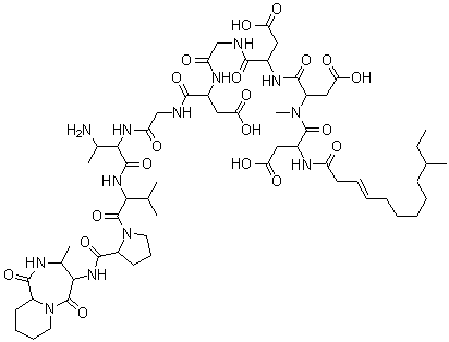 结构式 CAS# 1402-82-0, 安福霉素
