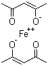 Ferrous acetylacetonate molecular structure (CAS 14024-17-0)