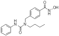 4-[[Butyl[(phenylamino)carbonyl]amino]methyl]-N-hydroxybenzamide molecular structure (CAS 1403783-31-2)