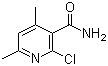 2-Chloro-4,6-dimethylnicotinamide molecular structure (CAS 140413-44-1)