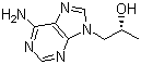 (R)-(+)-9-(2-Hydroxypropyl)adenine molecular structure (CAS 14047-28-0)