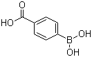 structure of CAS# 14047-29-1, 4-Carboxyphenylboronic acid;4-(Dihydroxyboryl)benzoic acid; 4-Boronobenzoic acid
